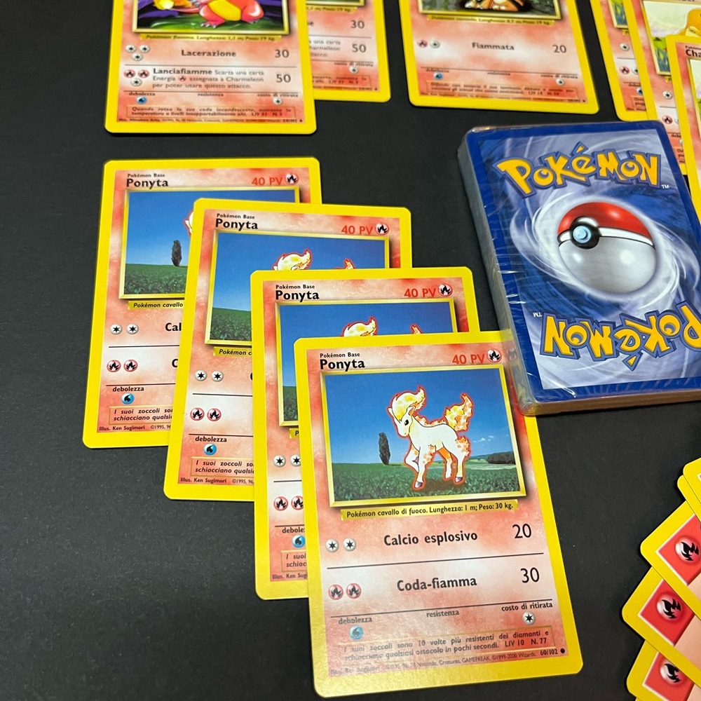 Pokemon vintage 1999 ITALIAN base set (1 sealed base set pack) - Picture 2 of 9